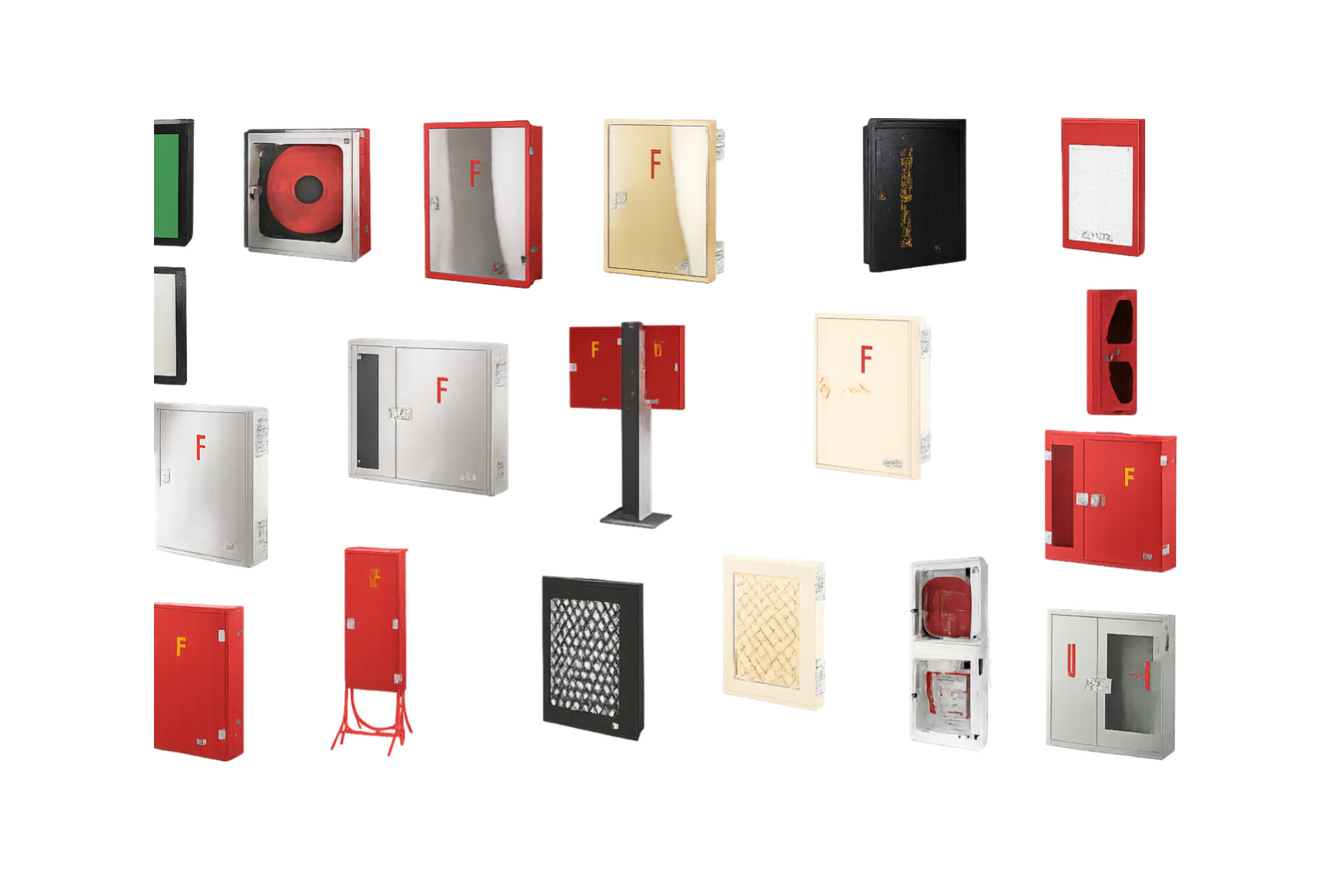 انواع جعبه آتش نشانی ( فایرباکس )