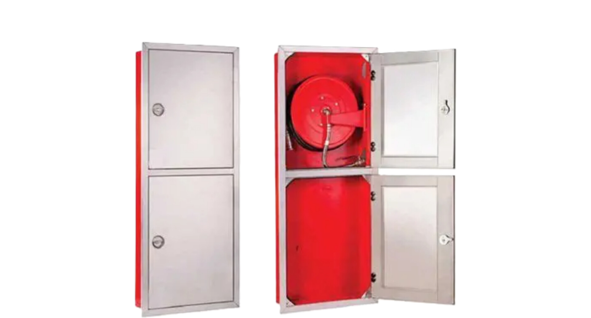 کابین شیلنگ آتش‌نشانی با ساختار دو‌طبقه و طراحی مقاوم، نقش مهمی در ایمنی ساختمان‌ها ایفا می‌کنند.