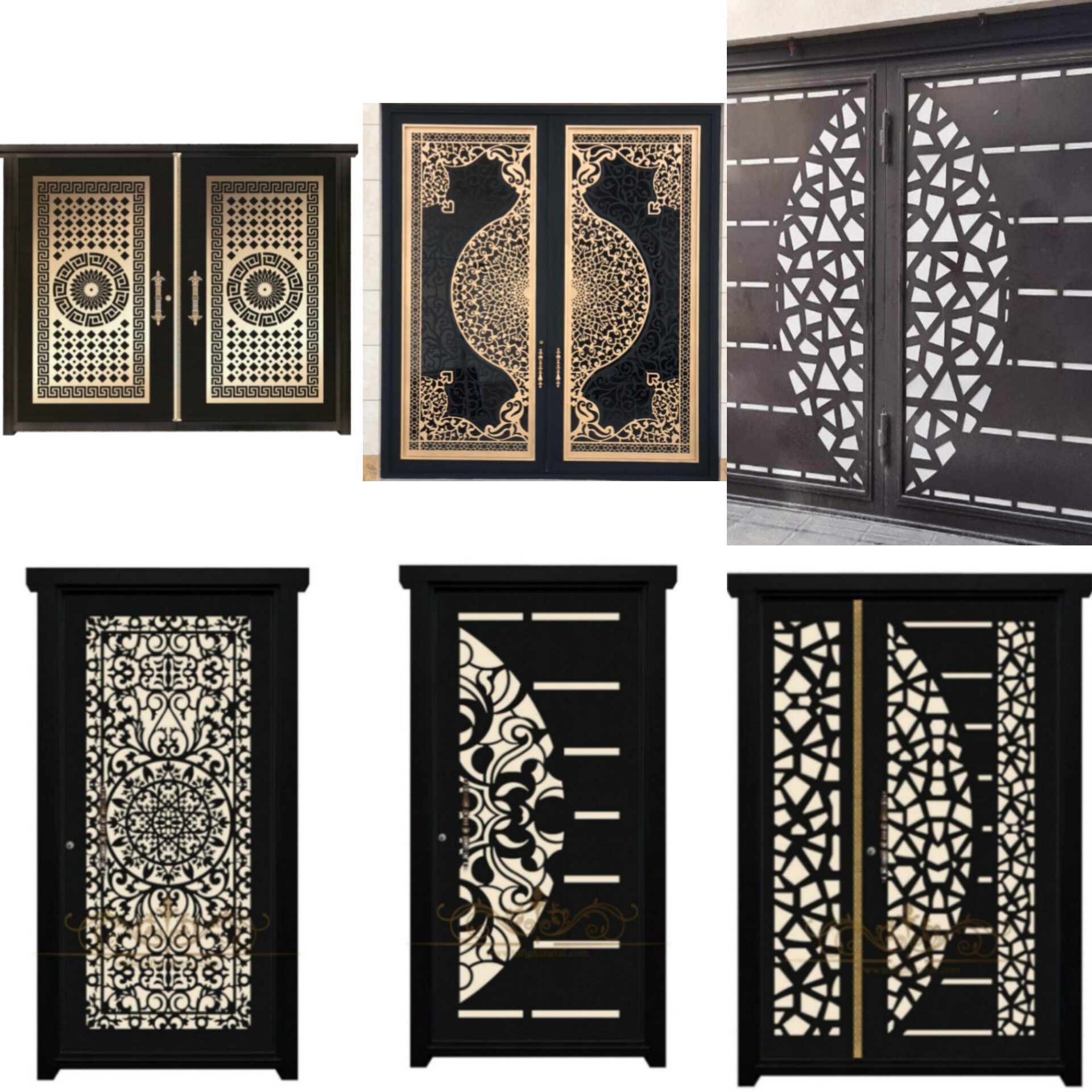 طراحی با برش لیزری دقیق و ظرافت بالا   - استفاده از متریال‌های مقاوم در برابر زنگ‌زدگی و شرایط جوی   - امکان اجرای طرح‌های سفارشی متناسب با سبک معماری